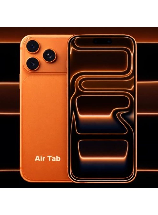 AIR TAB AirTab MiNi 17 5G Smartphone 4.0 HD+ Screen High Capacity Storage 5000mAh Battery 30MP Rear Camera 13MP Front Camera (4 Inch Phone Size Orange) - Image 1
